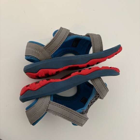 Teva Sandals Baby Toddler Blue Grey Size 6 Summer Outdoor - Picture 8 of 11